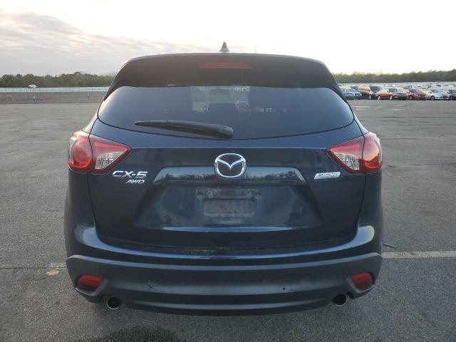 JM3KE4CY3F0529851 - 2015 MAZDA CX-5 TOURING BLUE photo 6