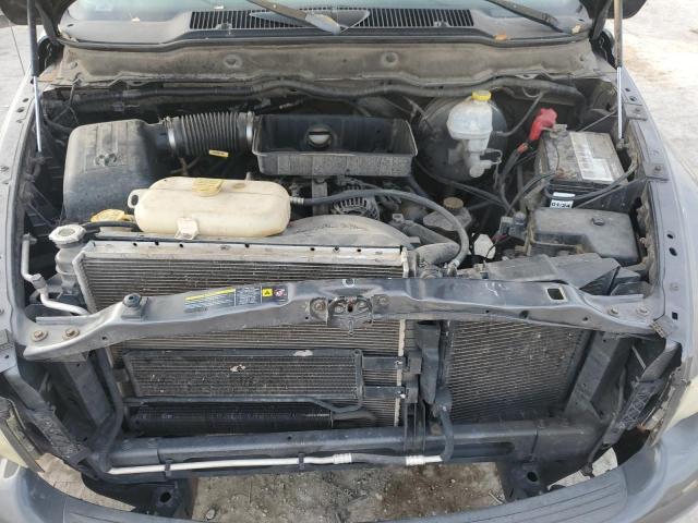 1D7HA18N24S512722 - 2004 DODGE RAM 1500 ST GRAY photo 11