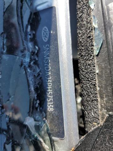 5NMS2DAJ3PH575138 - 2023 HYUNDAI SANTA FE SEL Gümüş fotoğraf 14