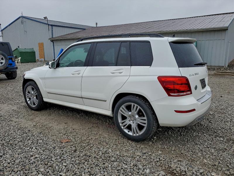 WDCGG8JB8FG440244 - 2015 MERCEDES-BENZ GLK 350 4MATIC WHITE photo 2