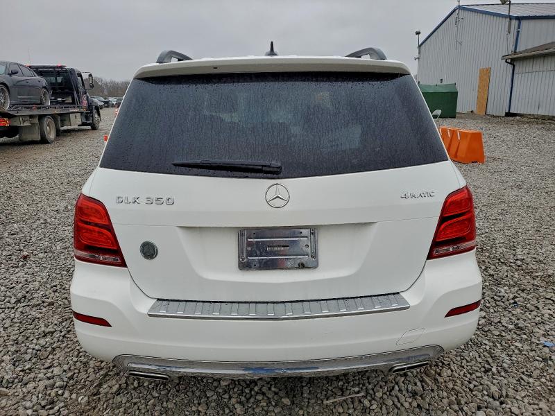 WDCGG8JB8FG440244 - 2015 MERCEDES-BENZ GLK 350 4MATIC WHITE photo 6