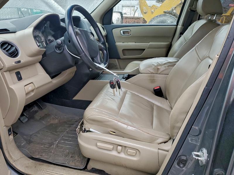 5FNYF48629B032996 - 2009 HONDA PILOT EXL 灰色 照片 7