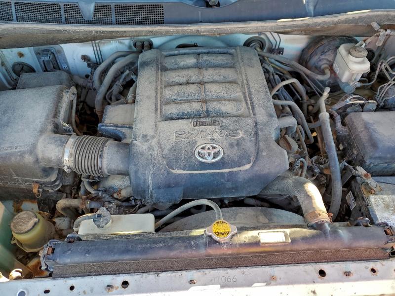 5TFUY5F11CX234103 - 2012 TOYOTA TUNDRA DOUBLE CAB SR5 WHITE photo 11