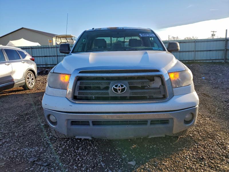5TFUY5F11CX234103 - 2012 TOYOTA TUNDRA DOUBLE CAB SR5 WHITE photo 5