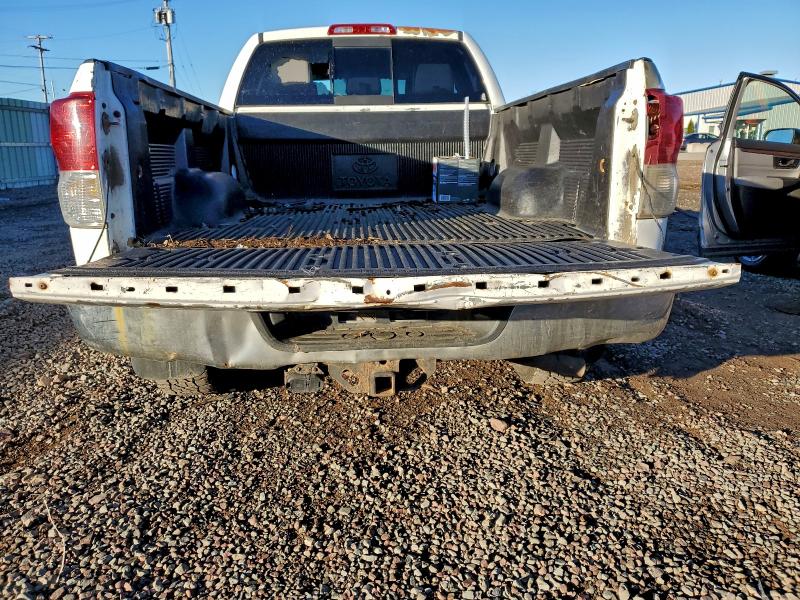 5TFUY5F11CX234103 - 2012 TOYOTA TUNDRA DOUBLE CAB SR5 WHITE photo 6