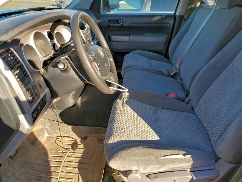 5TFUY5F11CX234103 - 2012 TOYOTA TUNDRA DOUBLE CAB SR5 WHITE photo 7