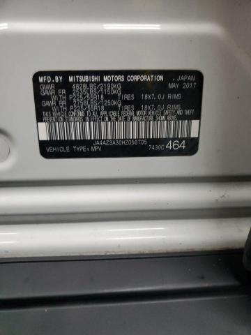 JA4AZ3A30HZ056705 - 2017 MITSUBISHI OUTLANDER SE 白色 照片 13