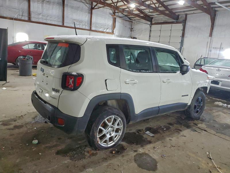 ZACCJBAB3JPH60344 - 2018 JEEP RENEGADE SPORT Білий фото 3