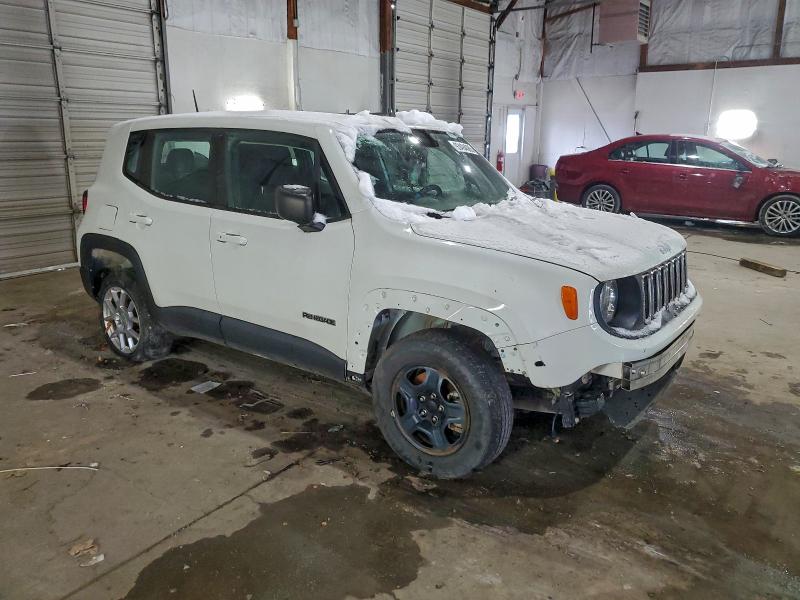 ZACCJBAB3JPH60344 - 2018 JEEP RENEGADE SPORT Білий фото 4