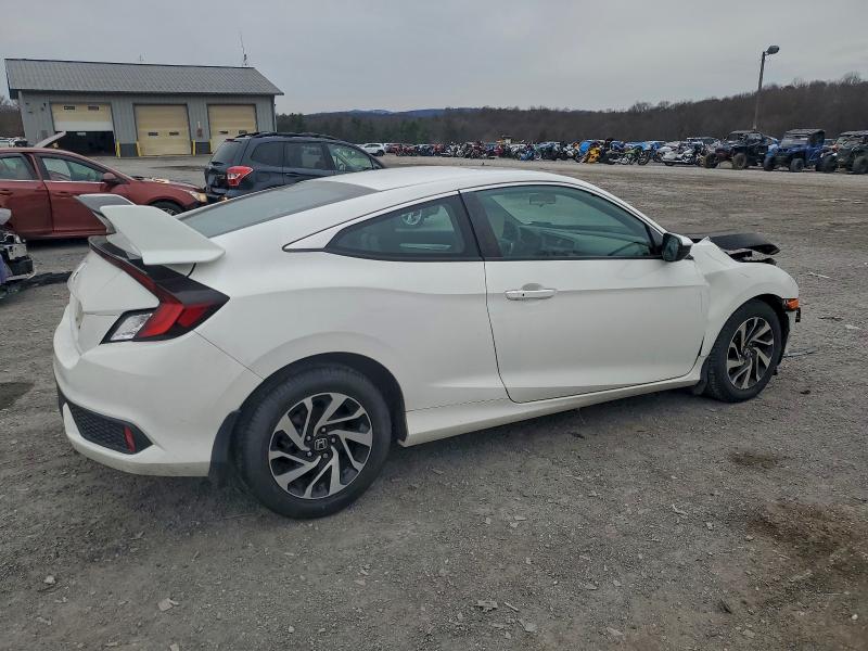 2HGFC4B04JH309510 - 2018 HONDA CIVIC LX 白色 照片 3