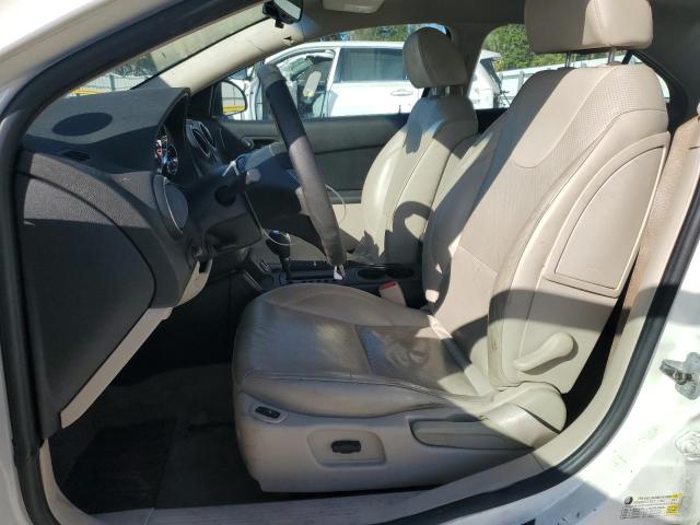 1G2ZG57B584195576 - 2008 PONTIAC G6 BASE WHITE photo 7