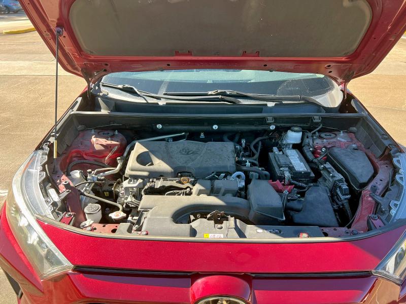 2T3H1RFV0NW202153 - 2022 TOYOTA RAV4 LE MAROON photo 7