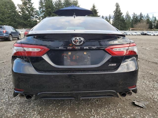 4T1B61HK1JU111505 - 2018 TOYOTA CAMRY XSE შავი ფოტო 6