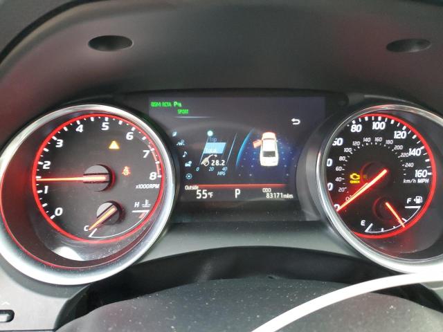 4T1B61HK1JU111505 - 2018 TOYOTA CAMRY XSE შავი ფოტო 9