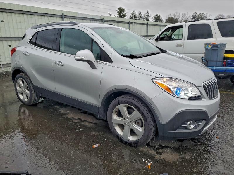 KL4CJBSB6GB673887 - 2016 BUICK ENCORE CONVENIENCE فضي صورة 4