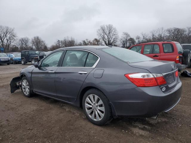 1HGCR3F86FA003572 - 2015 HONDA ACCORD EXL GRAY photo 2