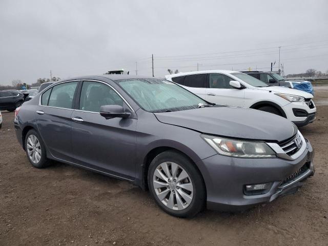 1HGCR3F86FA003572 - 2015 HONDA ACCORD EXL GRAY photo 4