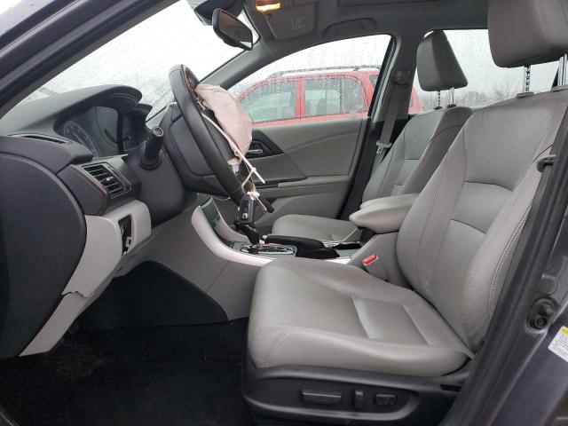 1HGCR3F86FA003572 - 2015 HONDA ACCORD EXL GRAY photo 7