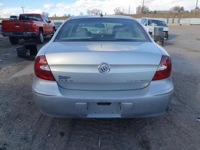 2G4WD582861253755 - 2006 BUICK LACROSSE CXL Srebrny zdjęcie 6