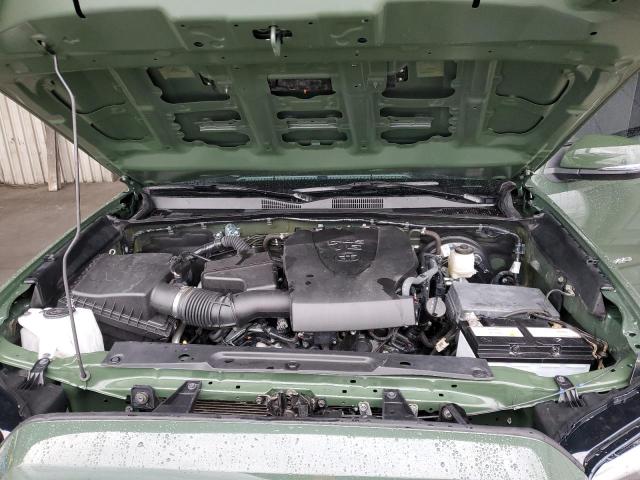 3TMAZ5CN8NM180525 - 2022 TOYOTA TACOMA DOUBLE CAB Zielony zdjęcie 11