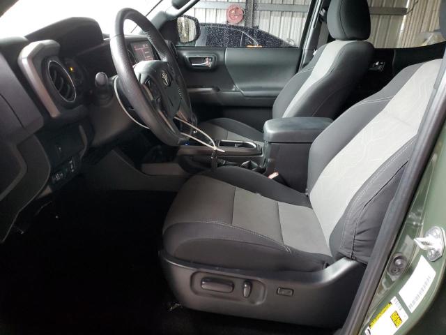 3TMAZ5CN8NM180525 - 2022 TOYOTA TACOMA DOUBLE CAB Zielony zdjęcie 7