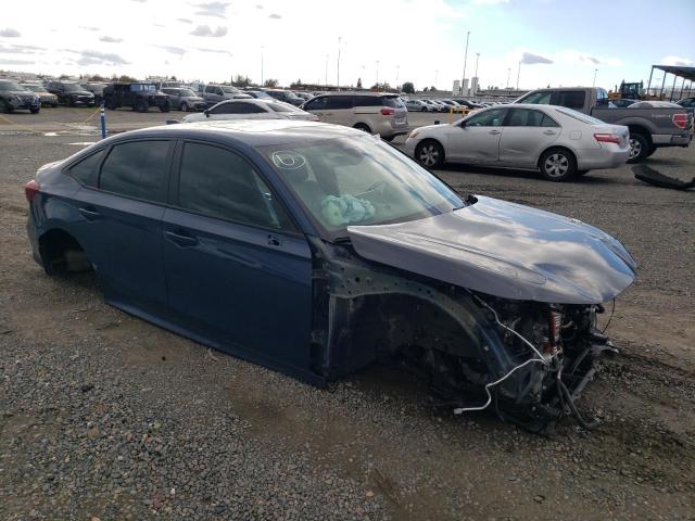 2HGFE4F86SH301355 - 2025 HONDA CIVIC SPORT BLUE photo 4