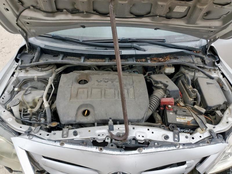 5YFBU4EE5DP095367 - 2013 TOYOTA COROLLA BASE Gümüş foto 11