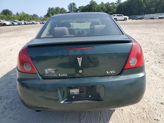 1G2ZG58N674243934 - 2007 PONTIAC G6 BASE GREEN photo 11
