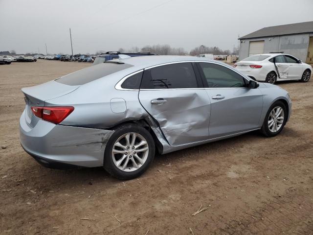 1G1ZD5ST6JF104600 - 2018 CHEVROLET MALIBU LT BLUE photo 3