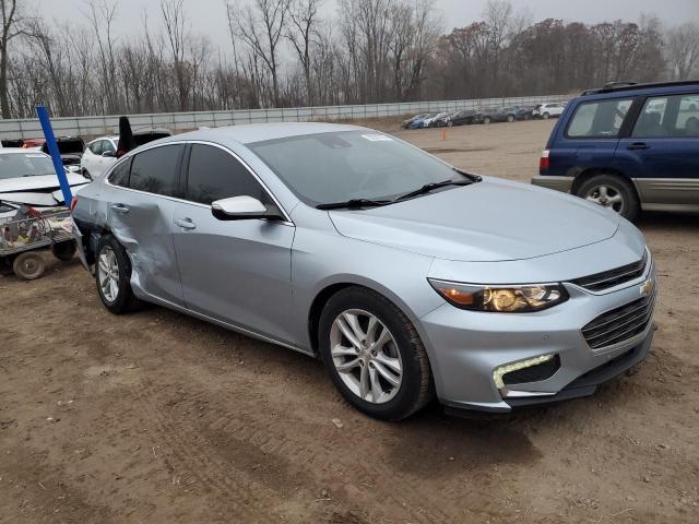 1G1ZD5ST6JF104600 - 2018 CHEVROLET MALIBU LT BLUE photo 4