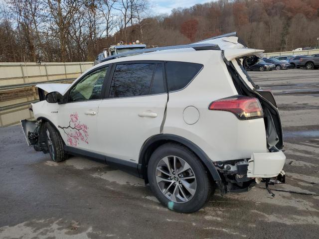JTMRJREV4HD067170 - 2017 TOYOTA RAV4 HV LE WHITE photo 2