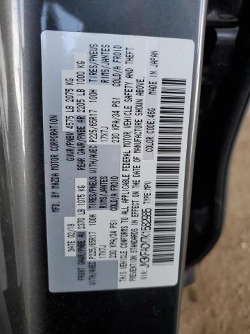 JM3KFACM7K1582985 - 2019 MAZDA CX-5 TOURING CHARCOAL photo 12