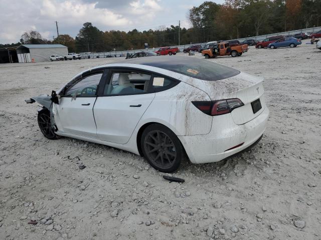 5YJ3E1EA8NF315952 - 2022 TESLA MODEL 3 白色 照片 2