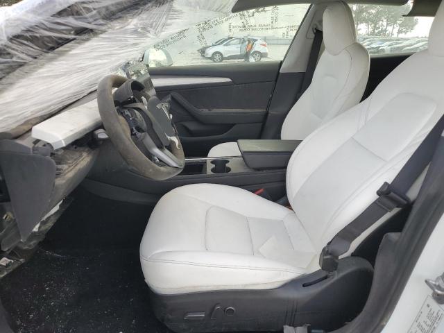 5YJ3E1EA8NF315952 - 2022 TESLA MODEL 3 白色 照片 7