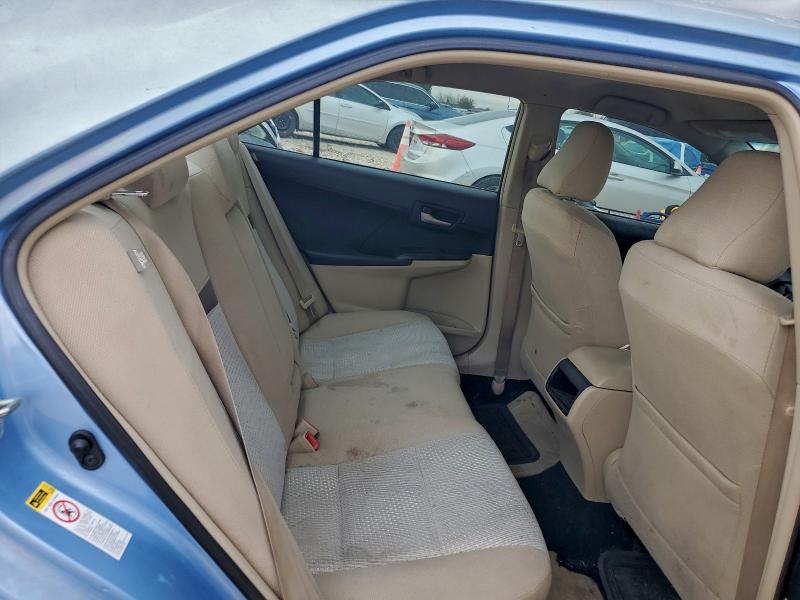 4T1BF1FK6CU534313 - 2012 TOYOTA CAMRY BASE BLUE photo 10