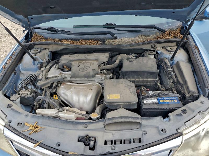 4T1BF1FK6CU534313 - 2012 TOYOTA CAMRY BASE BLUE photo 11