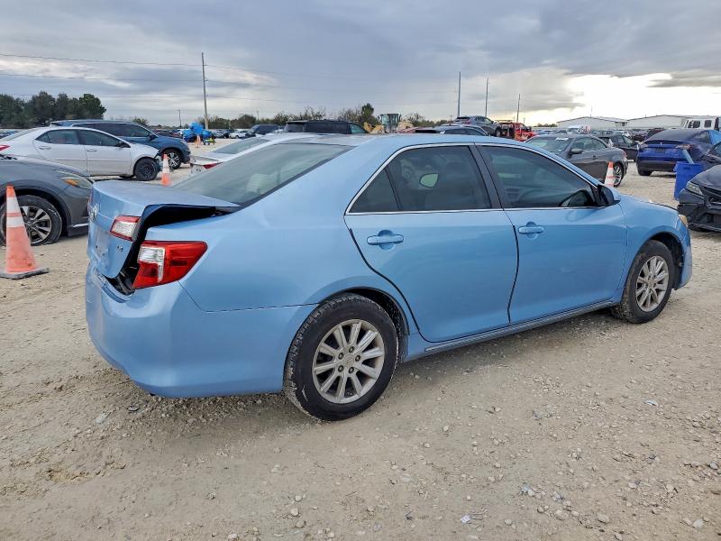 4T1BF1FK6CU534313 - 2012 TOYOTA CAMRY BASE BLUE photo 3