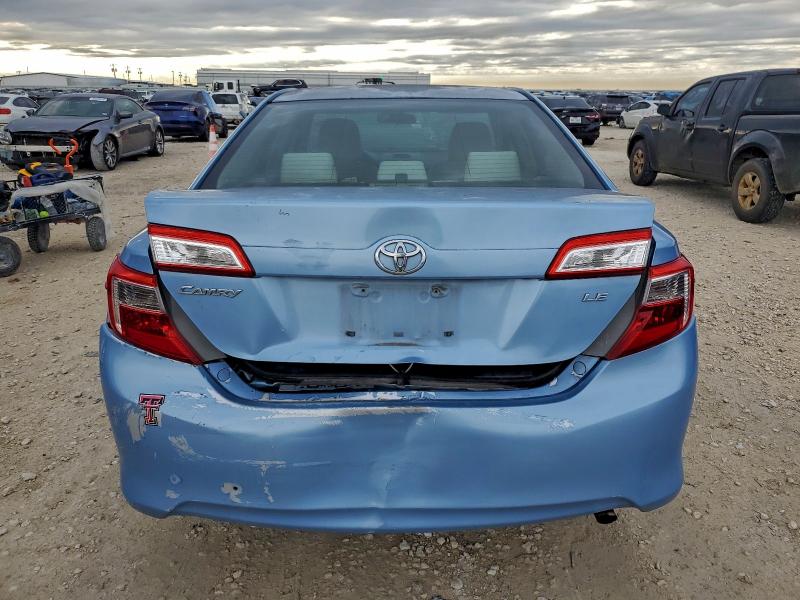 4T1BF1FK6CU534313 - 2012 TOYOTA CAMRY BASE BLUE photo 6