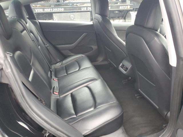 5YJ3E1EA7NF286976 - 2022 TESLA MODEL 3 BLACK photo 10