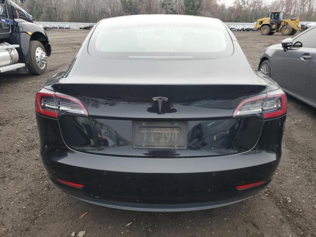 5YJ3E1EA7NF286976 - 2022 TESLA MODEL 3 BLACK photo 6