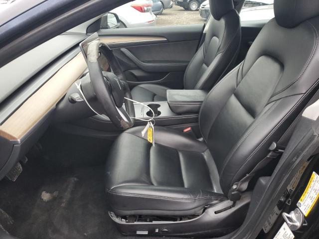 5YJ3E1EA7NF286976 - 2022 TESLA MODEL 3 BLACK photo 7