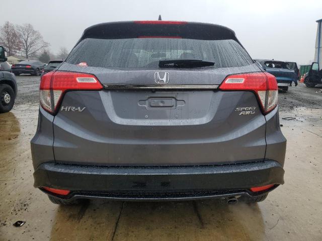3CZRU6H17MM753811 - 2021 HONDA HR-V SPORT GRAY photo 6