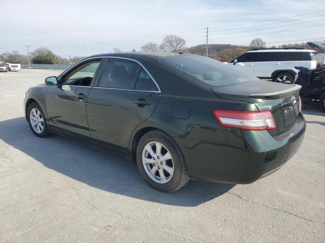 4T4BF3EK6BR153126 - 2011 TOYOTA CAMRY BASE GREEN photo 2