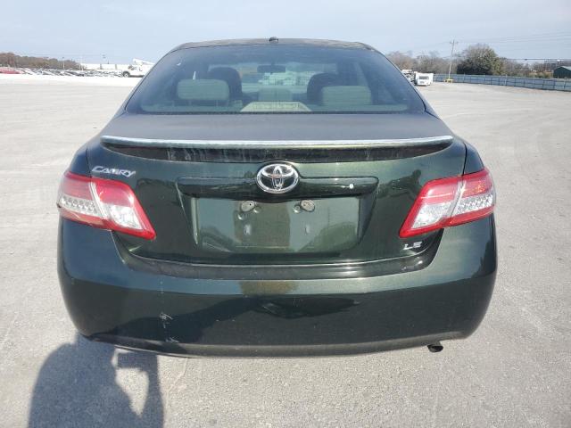 4T4BF3EK6BR153126 - 2011 TOYOTA CAMRY BASE GREEN photo 6