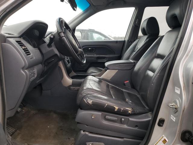 2HKYF18556H563581 - 2006 HONDA PILOT EX 银色 照片 7