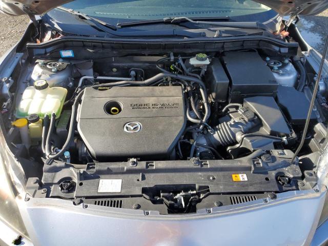 JM1BL1SG6A1147130 - 2010 MAZDA 3 I SILVER photo 11