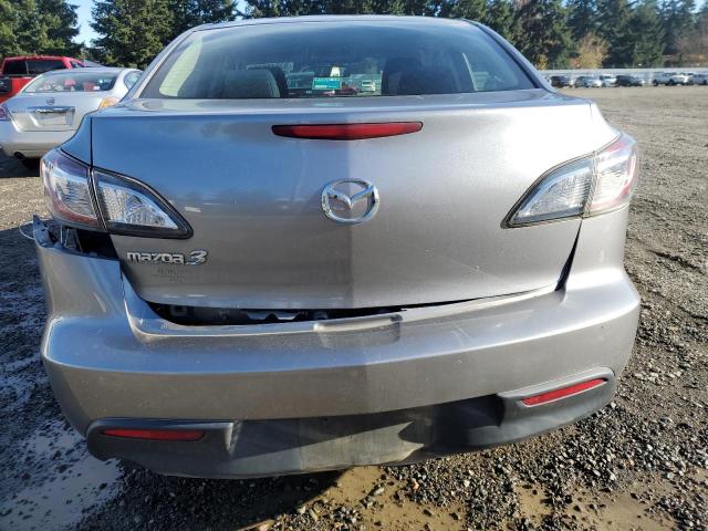JM1BL1SG6A1147130 - 2010 MAZDA 3 I SILVER photo 6