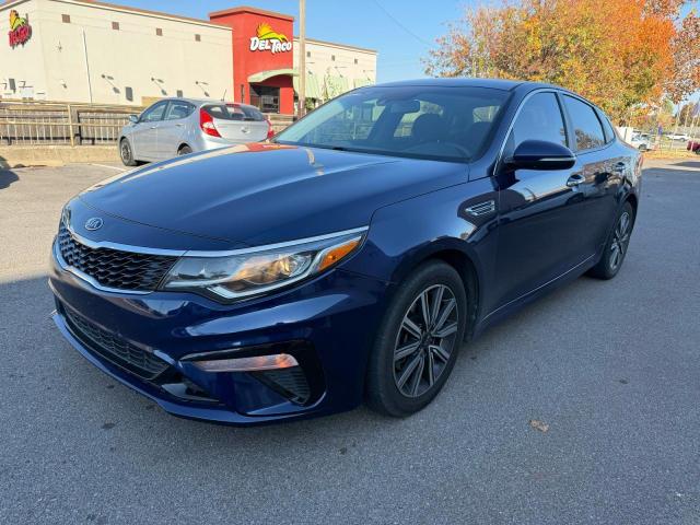 5XXGT4L35KG357145 - 2019 KIA OPTIMA LX BLUE photo 2