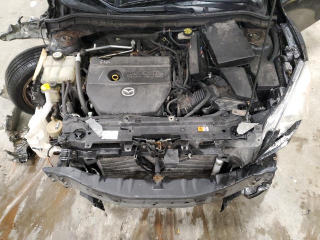 JM1BL1M54B1405318 - 2011 MAZDA 3 S BLACK photo 11