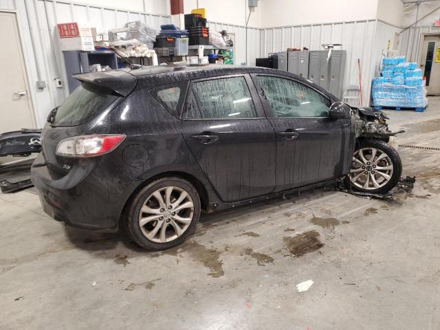 JM1BL1M54B1405318 - 2011 MAZDA 3 S BLACK photo 3